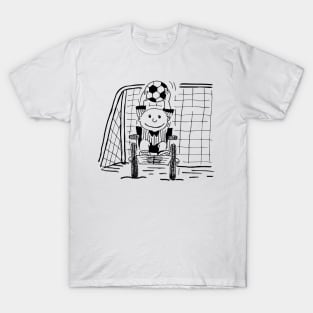 WHEELCHAIR SOCCER GOALIE T-Shirt